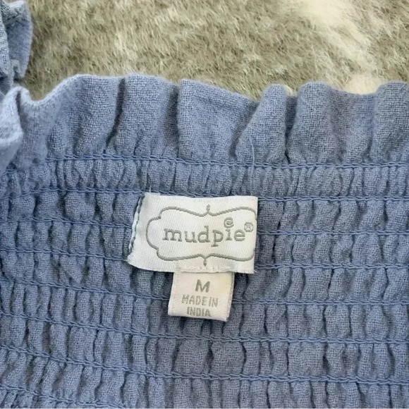 Mud Pie Ric Rac Off The Shoulder Dress - Picture 4 of 11